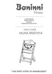 Baninni MUNA BNDT014 Manual