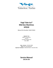 Vogt Tube-Ice HFO10 Service Manual