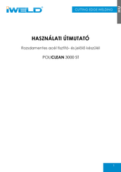 iWeld POLICLEAN 3000 ST Manual