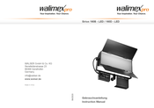 Walimex Pro Sirius 160B-LED Instruction Manual