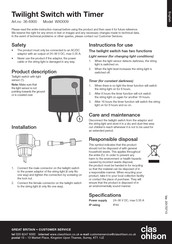 Clas Ohlson WX0009 Manual