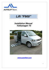 AUTOLIFT F900 Installation Manual