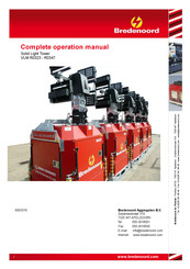 Bredenoord VLM R0323 Complete Operation Manual