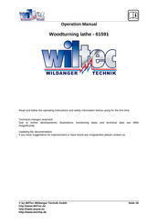 WilTec 61591 Operation Manual