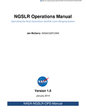 NASA NGSLR Operation Manual