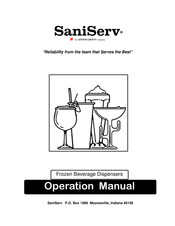 AFFINIS GROUP SaniServ 704 Operation Manual