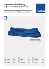 Prolux Purple Operating Instructions Manual