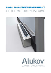 Alukov TERRA PRIME Manual For Operation And Maintanace
