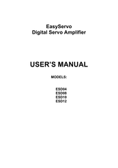 Speeder Motion EasyServo ESD610 User Manual