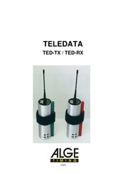 ALGE-Timing TELEDATA TED-RX Manual