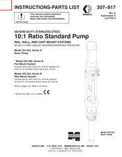 Graco 222-390 Instructions-Parts List Manual
