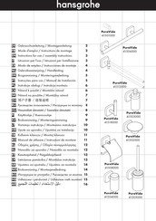 Hans Grohe PuraVida 41504000 Instructions For Use/Assembly Instructions