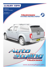 Auto Styling Luxury Tops Truckman Fitting Instructions Manual