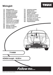 Thule 714484 Installation Instructions Manual