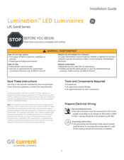 Ge Lumination LPL GenB Series Installation Manual