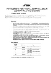 Virax VAL 80 Instructions