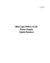 MKS PDR-C-1C Manual