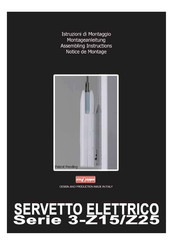 SERVETTO 3-Z15 Series Assembly Instructions Manual