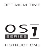 Optimum Time OS 7 Series Instructions Manual