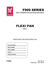 Falcon E9941 User, Installation And Servicing Instructions