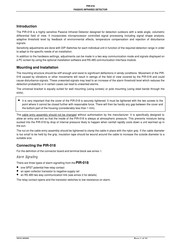 ERNITEC PIR-018 Manual