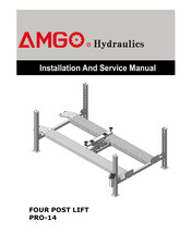 Amgo Hydraulics PRO-14 Installation And Service Manual