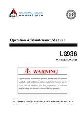 SDLG LG936 Operation & Maintenance Manual