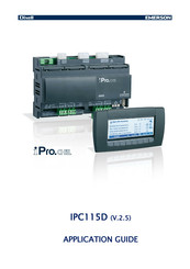 Emerson Dixell iProChill IPC115D Application Manual