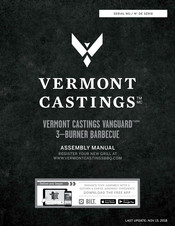 Vermont Castings VANGUARD 085-3155-2/G5390 Assembly Manual