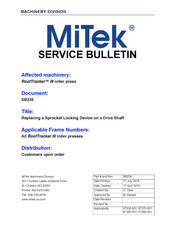 Mitek RoofTracker II Service Bulletin