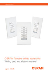 Osram TW-Wall-Station Wiring And Installation Manual