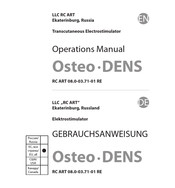 RC ART Osteo-DENS Operation Manual