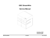 GBC StreamWire Service Manual