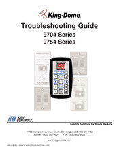 King-Dome 9704-LP Troubleshooting Manual