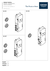 Grohe F-DIGITAL 36 297 Installation Instructions Manual