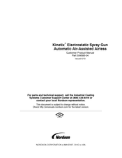 Nordson Kinetix 334593-04 Customer Product Manual
