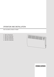 STIEBEL ELTRON CON 5 Premium Operation And Installation