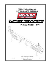 Brillion PPF Series Operator's Manual And Repair Parts