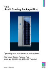 Rittal Liquid Cooling Package Plus SK 3301.480 Series Operating And Maintenance Instructions Manual