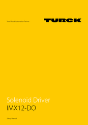 Turck IMX12-DO Series Safety Manual