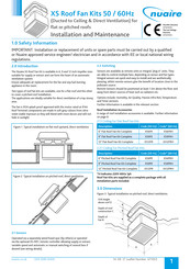 NuAire XS9FR Installation And Maintenance Manual