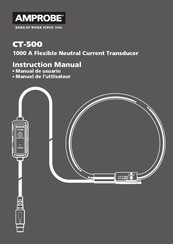 Amprobe CT-500 Instruction Manual