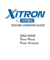 Vitrek Xitron 2553 Command Manual