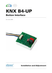Elsner KNX B4-UP Installation And Adjustment