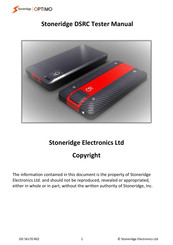 Stoneridge DSRC Tester Manual