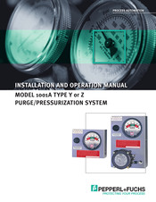 Pepperl+Fuchs 1001A-WPSA-BM Installation And Operation Manual