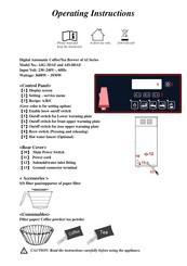 Caferina AI Series Operating Instructions Manual