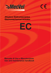 MecVel EC4 Use And Maintenance Handbook