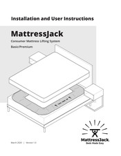MattressJack Premium Series Installation And User Instructions Manual