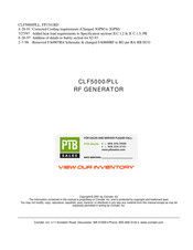 Comdel FP1541RD Manual